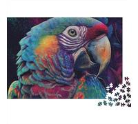 Beautiful Parrot Parrot Jigsaw Puzzles Suitable for Teenagers And Adults Cool And Fun Extremely Challenging 1000pcs (75x50cm)