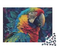 Beautiful Parrot Parrot Jigsaw Puzzles Suitable for Teenagers And Adults Cool And Fun Extremely Challenging 500pcs (52x38cm)