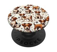 Beautiful Parson Russell Terriers Cute Jack Russell Terrier PopSockets Adhesive PopGrip