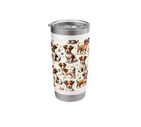 Beautiful Parson Russell Terriers Cute Jack Russell Terrier Stainless Steel Insulated Tumbler