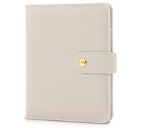 Beautiful Passport Holder for Travel - Cute Cover with Pen Holder to Keep Your Travel Documents Organized & Safe - Quality Passport Wallet and a Gift for Women & Men, Beige, Foldable