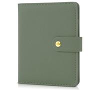 Beautiful Passport Holder for Travel - Cute Cover with Pen Holder to Keep Your Travel Documents Organized & Safe - Quality Passport Wallet and a Gift for Women & Men, Green, Foldable