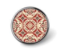 Beautiful Pattern Brooch Pins Lapel Pins for Men Women Badge Button Cover Decorative Jewelry Charms for Hats Bags Backpacks Suits Shirts Scarves Clothing Accessories Banquet Wedding Gift