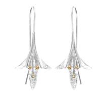 Beautiful pattern: flower design earrings, wear it to make you more gentle. Wide application: you can buy it as a party or a birthday gift, wear it even in festivals