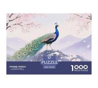 Beautiful Pavo Real1000Pieces JigsawPuzzleAnimal ForAdult Colourful Brainteasing Age12+byth ThemeFlowersandBirds Fun, Challenging 70x50cm/1000pcs