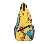 Beautiful Peacock Crossbody Sling Bag Crossbody Shoulder Chest Bag Shoulder Strap Waist Fanny Pack Men Women