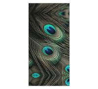 Beautiful Peacock Feathers Beach Towels Extra Large, Quick Dry Absorbent Multipurpose, Oversized Beach Towel, Sand Free Foldable Lightweight, Travel Towel, For Beach Pool Camping Travel Vacation, 63x3