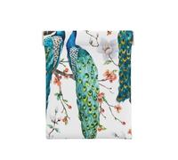 Beautiful Peacock Flowers Print, Squeeze Top Wallet Women Storage Bag Small Coin Purse Change Pouch