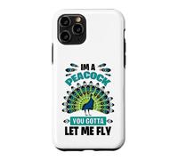 Beautiful Peacock I’m a Peacock You Gotta Let Me Fly Case for iPhone 11 Pro