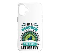 Beautiful Peacock I’m a Peacock You Gotta Let Me Fly Case for iPhone 16 Plus