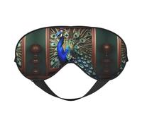 Beautiful Peacock Picture Print Sleeping Eye Cover Eyeshade for Men Women Plane Travel Nap Night Sleeping