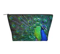 Beautiful Peacock, Toiletry Pouch Makeup Bag Cosmetic Bag Portable Travel Toiletry Bag