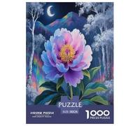Beautiful Peony for Adults Fun 1000 Piece Flower Jigsaw Puzzles Stress Relief Toy Decoration Intellectual Game Education Game Relaxation And Intelligence 38x26cm/1000pcs