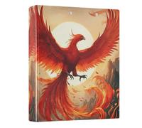 Beautiful Phoenix 3 Ring Binders 1.5 Inch Clear View Three Ring Binders Versatile Binder Fits 200 Sheets 1 Pack