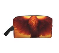 Beautiful Phoenix Multifunctional Travel Toiletry Bag Daily and Fitness Storage Bag for Cosmetics Stationery and More