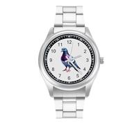 Beautiful Pigeonbird Simple Stainless Watch Fashion Designer Wristwatch Easy Reader Analog Watches Gifts for Men