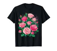 Beautiful Pink Roses Bouquet Graphic Tees & Cool Designs T-Shirt