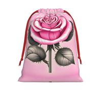 Beautiful pink roses M Patterned Gift Bags - Add a touch of formality to weddings, Christmas, birthdays, and anniversaries - (S - L)