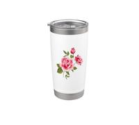 Beautiful Pink Roses Stainless Steel Insulated Tumbler