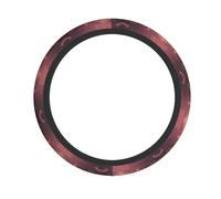 Beautiful pink sky Patterned steering wheel cover elastic steering wheel cover soft and breathable suitable for cars trucks and cars