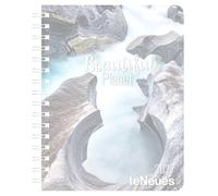 Beautiful Planet Diary 2027: Buchkalender 16,5x21,6 cm - Wochenplaner mit 12 Fotografien, Schutzcover, internationalen Feiertagen & preforierten Notizzetteln für Weltenbummler