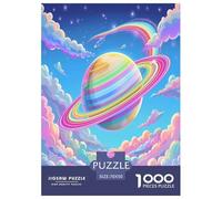 Beautiful Planet Jigsaw Puzzles Puzzle for Adults Kids. 1000 Piece Impossible Challenge Toy Educational Game Home Decoration for Educational Games Gifts 70x50cm/1000pcs