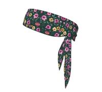 Beautiful purple flowers Sports Performance Headband - Double Sided Moisture Control Headband for Running, Gym & Outdoor Activities