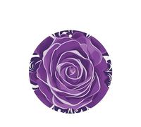 beautiful purple roses Car air freshener, 4-pack, lightweight, hanging type, for car interior decoration.