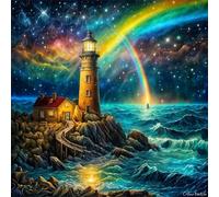 Beautiful Rainbow Aurora 60 Piece Jigsaw Puzzles for Adults, Colourful, Fun, Challenging and Brainteasing Adults jigsaw puzzles 60 Pieces, Beautiful Decoration Puzzle