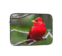 Beautiful red Birds Print Laptop Case â€“ Slim & Lightweight Computer Sleeve Fits 15 inch 10-17 Inch Laptops, Perfect for Travel