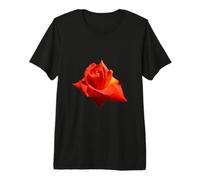 Beautiful Red Rose Isolated Photograph Cut Out Premium T-Shirt