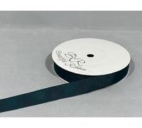 Beautiful Ribbon 1 Full Roll Reel of 16mm x 20 metres Grosgrain Ribbed Ribbon Dark Forest Green Double Sided 16 mm 1.6cm