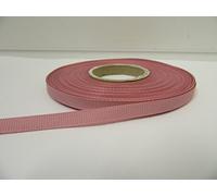 Beautiful Ribbon 1 Full Roll Reel of 6mm x 20 metres Grosgrain Ribbed Ribbon Blush Quartz Light Pink Double Sided 6 mm