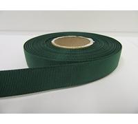 Beautiful Ribbon 2 metres of 16mm Grosgrain Ribbed Ribbon Dark Emerald Green Double Sided 16 mm 1.6cm