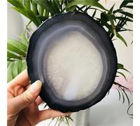 Beautiful Ribbon Agate Slice Crystal geode Pattern Gemstone Stone