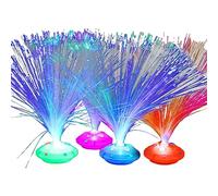 Beautiful RomanticsColor Changing Led FiberOptic Nightlight Lamp Small Chrismas HomeDecoration Centerpiece Sensory Light Crystal Night Light Touch for Kid Usb Powered Colorful Fiberoptic Starlight