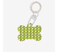 Beautiful Rooster Hen Printing 1 Pc Dog Bone Shape Id Tags Double Sided with Key Ring Craft for Pets