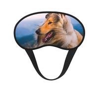 Beautiful Rough Collie, Full Eye Covers Light Blocking Eye Masks Blackout Sleep Eye Muffs