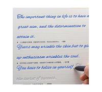 Beautiful Round English Calligraphy, Handwriting Practice Copybook Board Groove Training copybook