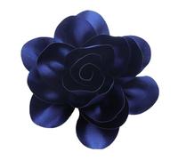 Beautiful Satin Flower Plant Pin, Delicate Brooch French Brooch with Unique Pattern for Fashionable Forward Individual Lapel Pin, one size, As described