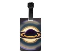 Beautiful Saturn Luggage Tags, Stylish, Waterproof and Durable Luggage Identifiers, Ensure Your Travel is Safe and Orderly.