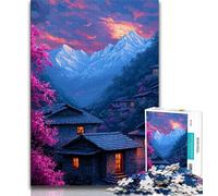 Beautiful Scenery 1000 Piece Jigsaw Puzzle for Adults And Teenagers,Educational Games Home Decoration Deal As Gifts for The Whole Family (75x50cm)