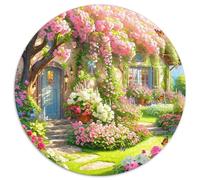 Beautiful Scenery 1000 Pieces Jigsaws Scenery CircularJigsaw Jigsaw Puzzles Creative Challenging Puzzles 1000pcs (67.5x67.5cm)