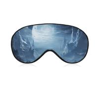 Beautiful Scenery Images Sleep Mask with Adjustable Strap, Comfortable & Soft Eye Mask for Sleeping Light Blocking, Lightweight & Breathable Eye Cover for Men Women
