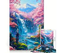 Beautiful Scenery Jigsaws 1000 Pieces for Adults Mental Sharpness Cozy Pastime Precise Fit Holiday Treat (38x26cm)