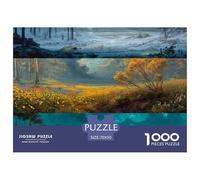 Beautiful SceneryComplex 1000-Piece Jigsaw Puzzles for Adults Beautiful Scenery Offering An Array of Challenging Puzzle Games - Serves As A Remarkable And Entertaining Gift for Adults And Kids Age 12