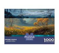 Beautiful SceneryDeluxe Jigsaw Puzzles for Adults Beautiful Scenery Featuring 1000 Intricate And Challenging Educational Puzzle Pieces - Crafted to Be An Exceptional Gift Jigsaw Puzzles for Adults And
