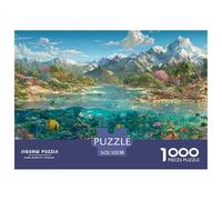Beautiful ScenerySuperior 1000-Piece Jigsaw Puzzles for Adults Beautiful Scenery Delivering A Series of Challenging Educational Games - Positioned As The Ideal Educational Gift Jigsaw Puzzles for Adul
