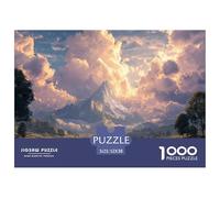Beautiful ScenerySuperior 1000-Piece Jigsaw Puzzles for Adults Delivering A Series of Challenging Educational Games - Positioned As The Ideal Educational Gift Jigsaw Puzzles for Adults And Kids Age 1