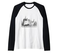 Beautiful Schloss Neuschwanstein für König Ludwig Fans Raglan Baseball Tee